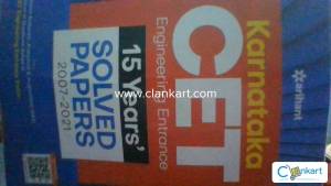 KCET SOLVED PAPERS ENGINEERING EXAM