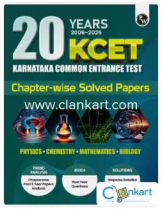 KCET preparation books for 2026 of PW