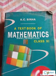 K.C.SINHA MATHEMATICS TEXTBOOK FOR CLASS 11