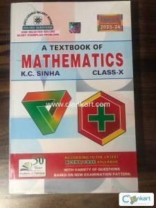 K.C. SINHA- class 10 -maths- Unused book- based on examination pattern