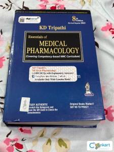KD Tripathi Essentials of Medical Pharmacology