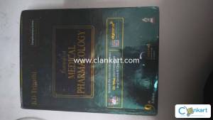 KD Tripathi Pharmacology 9th edition