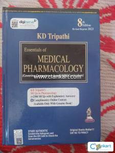 KD tripathi pharmacology mbbs 8th edition