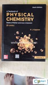 KL Kapoor - Chemical Chemistry B.Sc.