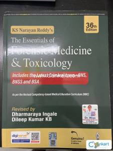 KSN REDDYS ESSENTIALS OF FORIENSIC MEDICINE AND TOXICOLOGY