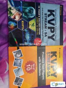 KVPY 10 Years Solved & Practice Papers  Set of 2 Books