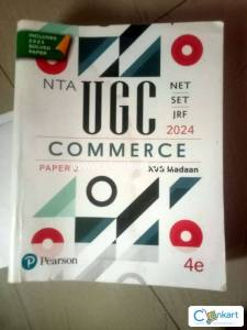 KVS Madan UGC NET JRF Commerce book 4th Edition (UGC NET Paper 2 book