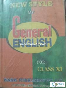 Kaka genral english new style 11 th class grammar book very useful