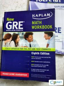 Kaplan GRE TOEFL books