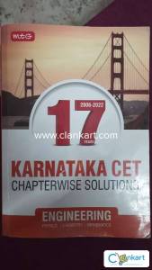 Karnataka CET Chaperwise solutions Engineering Physics Chemistry Maths