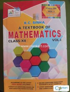 Kc sinha class 12 maths