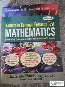 Kcet mathematics gk ragnath