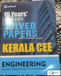 Kerala Engineering Exam 16 years solved papers 2002-2017