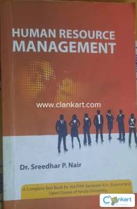 Kerala University 5th/6th sem open course HUMAN RESOURCE MANAGEMENT