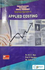 Kerala university Bcom APPLIED COSTING ( 6th semester )