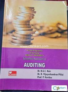 Kerala university Bcom VI semester AUDITING
