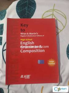 Key To Wren And Martin's English Grammar