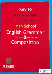 Key To Wren & Martin's English Grammer & Composition