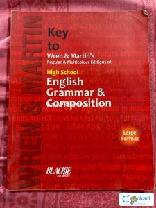 Key to Wren & Martins High School English Grammar