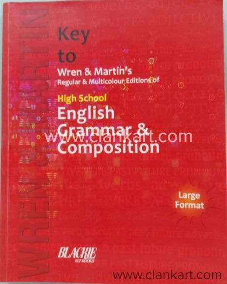 Key to Wren and Martins - English Grammar and Composition