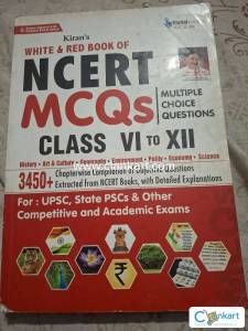 Kiran's white red book NCERT MCQS CLASS 6 TO 12