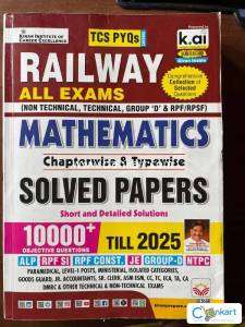 Kiran Publication Railway Maths Latest 2025 Edition
