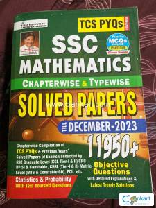 Kiran publications ssc mathematics TCS PYQs latest edition solvedpaper