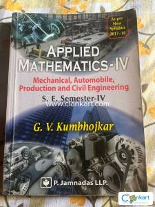Kumbhojkar Applied Mathematics -lV
