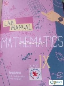 LAB MANUAL FOR CLASS IX MATHS