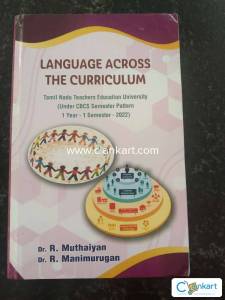 LANGUAGE ACROSS THE CARRICULUM, Tamil Nadu University B Ed