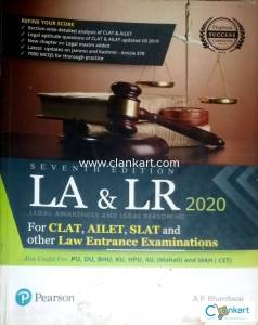 LA & LR By  A P BHARDWAJ FOR CLAT, AILET,SLAT,AND OTHER LAW ENRANC
