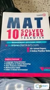 MAT SOLVED PAPER OF 10+ YEARS