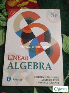 LINEAR ALGEBRA FOR ENGINEERING