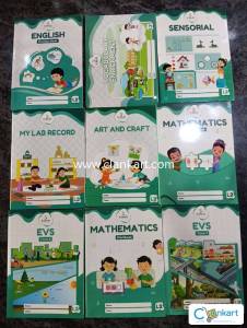 LKG STUDENT ALL SUBJECTS BOOKS