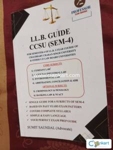LL.B. Guide CCSU Sem-4