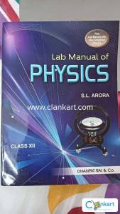 Lab Manual physics class 12 by S.L. ARORA