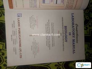 Laboratory manual in biology
