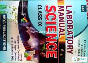 Laboratory manual science class 9 Arya publications