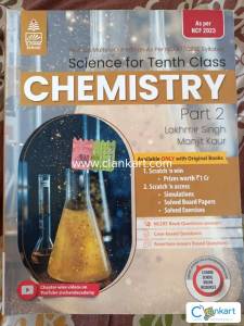 Lakhmir Singh and Manjit Kaur Chemistry Class 10