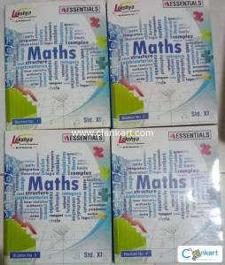 Lakshya Maths for class 11th (4 booklets)