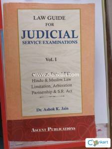 Law Guide for Judicial Services Examinations 2023 by AK Jain 3 Vol