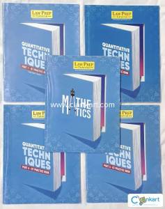 Law Prep Tutorial CLAT Maths / Quantitative Techniques Combo (5) Sets