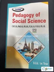 Laxmi Pedagogy of Social Science for B.ed 1st Year