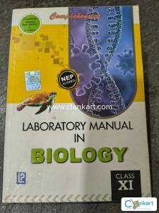 Laboratory Manual in Biology for Class 11 - by Laxmi Publication