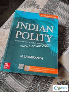 Laxmikant Polity Book never used 6th Revised Edition like new