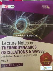 Lecture notes on thermodynamics , oscillations and waves