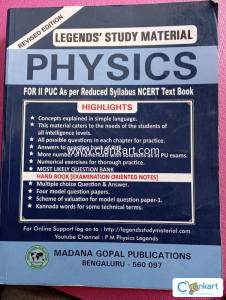 Legend's study material for class 12