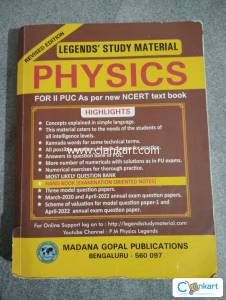 Legends study material physics for class 12th