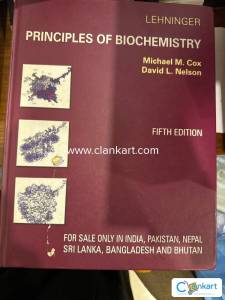 Lehninger principles of biochemistry