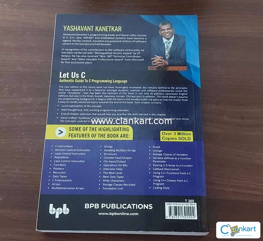 Buy 'Let Us C 18th Edition: Authentic Guide To C Programming Language ...